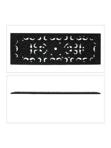 Коврик для ног relaxdays, черный