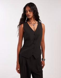 Жилет-комбинезон Vinnie серого цвета Nobody'S Child