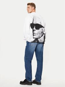 Толстовка свободного кроя Karl Lagerfeld Jeans, белый