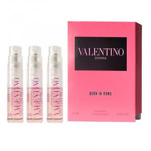 Valentino Набор парных пробников духов три предмета туалетная вода EDP Lemon Rose 1,2 мл*3