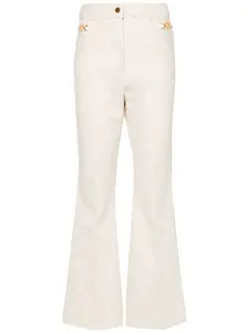 Расклешенные джинсы PATOU, нейтральный