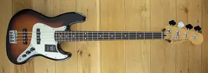 Бас-гитара Fender Player II Jazz Bass с грифом из палисандра, 3-тонный сандберст, MX24028113