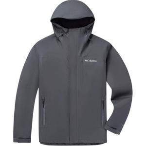 Columbia Ветровка мужская темно-серая водонепроницаемая ветрозащитная дышащая, Dark Gray