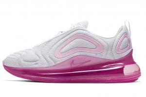 Кроссовки Nike Air Max 720 White Pink Rise Laser Fuchsia Women's