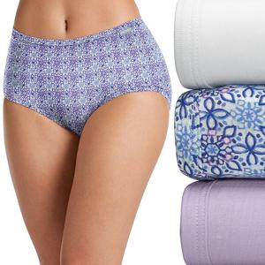 Женский Jockey 3 шт. Комплект трусиков Supersoft 2073, цвет Crochet Tile Asst