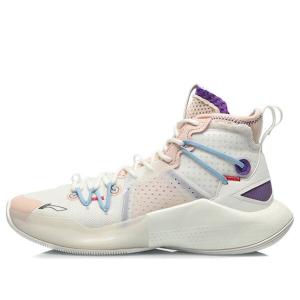 Кроссовки Li-Ning Sonic 8 Cj Mccollum 'Pink White', белый