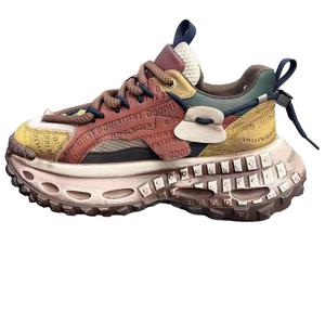 Banas VNNSIJIE x Мужские массивные кроссовки на низком ходу - Ангора красный, цвет Angora Red