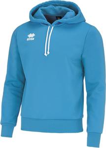 Худи унисекс ERREA, ткань JONAS, ветрозащитная, рукава и низ в рубчик, капюшон на шнуровке с сетчатой подкладкой, голубой