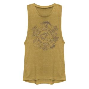 Футболка с мускулистым логотипом Disney The Lion King Circle Of Life для юниоров Licensed Character