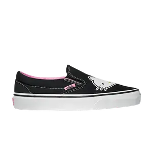 Классические слипоны Hello Kitty Розовый/Настоящий Белый Vans, розовый