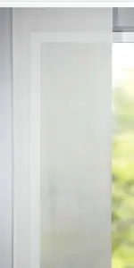 Панельная штора , однотонная, кремового цвета, 60 x 280 см Neusser Collection