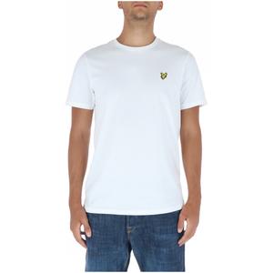 Футболка мужская Lyle & Scott хлопковая однотонная, белый