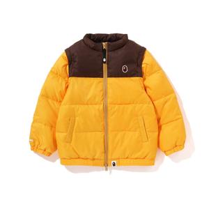 Детские пуховые куртки и жилеты Bape A Bathing Ape, красный коричневый bwx