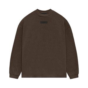 Футболка Fear Of God Essentials Fear of God Essentials Long-Sleeve Tee, коричневый