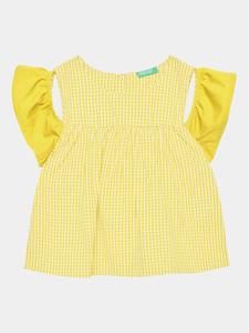 Рубашка стандартного кроя United Colors Of Benetton, желтый