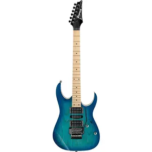 Ibanez RG470AHMBMT RG Голубая Лунная Вспышка, корпус из ясеня, плавающий мост
