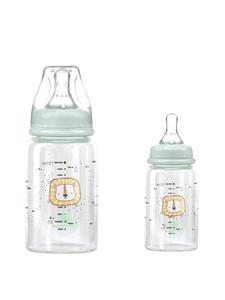 Kikkaboo Детская стеклянная бутылочка 120 мл, зеленая