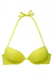 Топ бикини BUFFALO Regular Bikini Top Happy, желтый