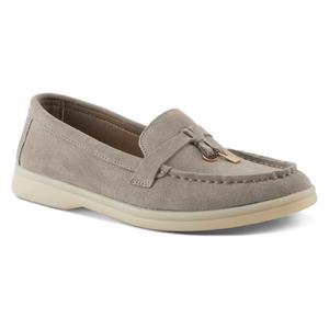 Туфли лоферы с мокасинным носом Ismene от Patrizia, grey