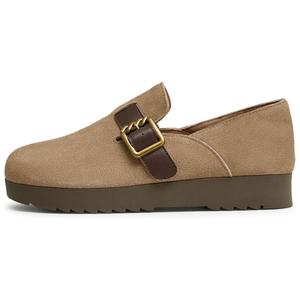 Teenmix Женские повседневные туфли на один каблук - хаки, цвет Khaki