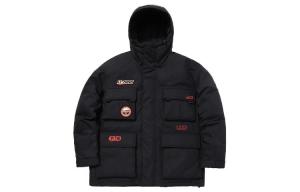 Пуховик мужской черный Lining, черный