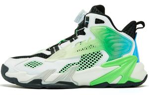 QIAODAN Детские баскетбольные кроссовки Assassin Summer Cushioning с износостойким отскоком, низкие, черные, для подростков