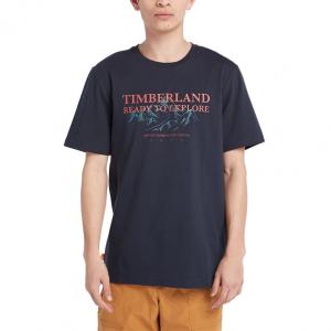 Футболка мужская темно-сапфировая Timberland, Dark Sapphire
