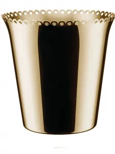 Ведро для льда edges, 23х23,1 см, Alessi, золотистый