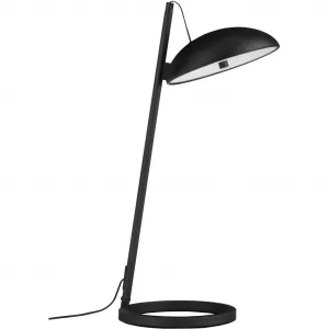 Настольная лампа FLUTE с LED-модулем, 1 шт., теплый белый Nova Luce, черный