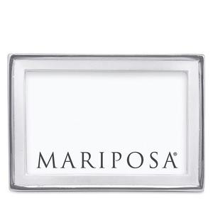 Белая фоторамка Mariposa Signature размером 4 x 6 дюймов, белый