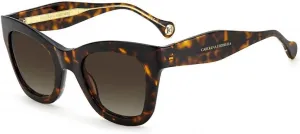 Солнцезащитные очки Carolina Herrera CH 0015/S Havana/Brown Shaded 50/24/145 для женщин, Havana/Brown Shaded