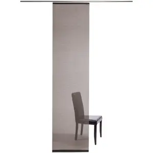 Раздвижная штора Manhattan на липучке, 1 шт., современный стиль, гостиная, спальня Homing, Haselnuss