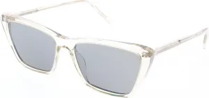 Тонкие солнцезащитные очки Saint Laurent SL 737 MICA, black