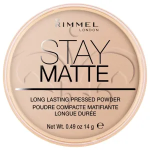 Прессованная пудра stay matte прессованная пудра с матовым эффектом Rimmel, цвет silky beige