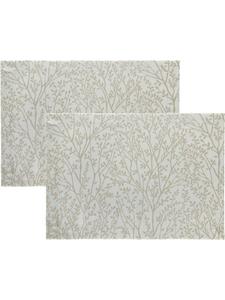 Erwin Müller Жаккардовые, хлопчатобумажные, тканые салфетки, набор из 2 штук, цвет Малага, кремовый