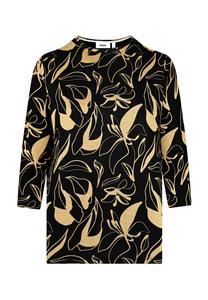 Джемпер Elanza MIT BLUMEN-PRINT, Black