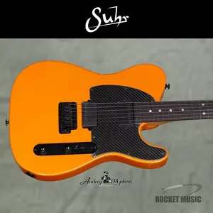 Гитара Suhr Andy Wood 10th Anniversary, арранчио оранжевый