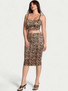 Комплект Sosleek с бюстгальтером-бралеттом и юбкой-трубой Victoria'S Secret, print