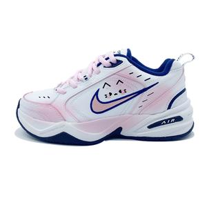 Nike Air Monarch 4 нескользящие износостойкие низкие массивные кроссовки unisex pink white