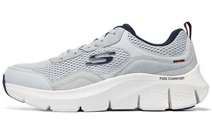 Кроссовки Skechers Flex Comfort Lifestyle Shoes Men Low-top Grey/white, серый/белый