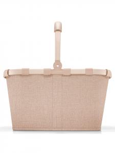 Reisenthel Сумка-шоппер Carrybag 48 см, в раме, витой, кофейного цвета