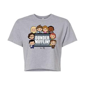 Укороченная футболка The Office Dunder Mifflin для юниоров Licensed Character