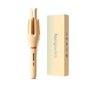 Щипцы для завивки / Утюжки для выпрямления волос Korean sentence, желтый