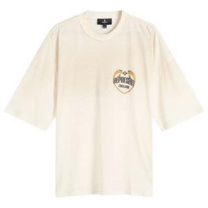 Футболка с рисунком ангела Represent, Washed Ecru