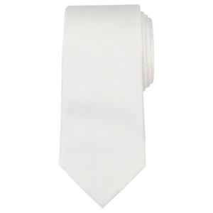 Мужской галстук с цветочным узором на заказ Bespoke, цвет White Clarke