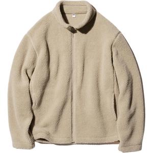 Бархатная куртка unisex 31 beige UNIQLO, бежевый