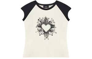 WE11DONE Футболка женская черная