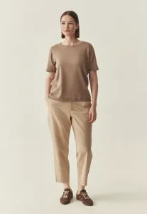 Название товара: базовая футболка honi Tatuum, Light Beige Melange