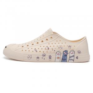 CRAZY ATIV Клоги унисекс с кошачьей лапкой, абрикосовые, с открытой улыбкой, цвет Cat Paw, Apricot, Open-Ended Smile