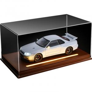 Собранная модель автомобиля Skyline GTR R34 Alloy Chi Yu car play